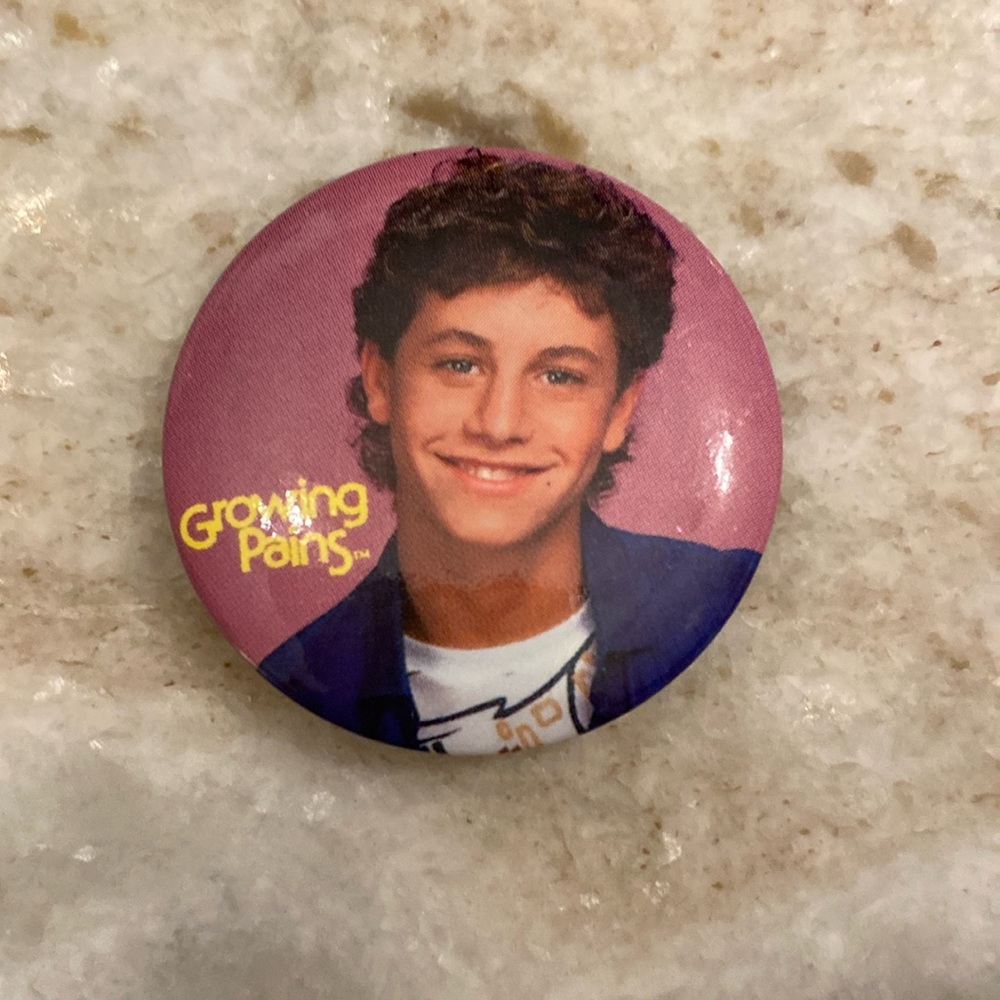 Kirk Cameron Growing Pains button
